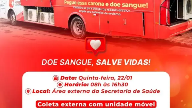 🩸❤️ Doe sangue, salve vidas!